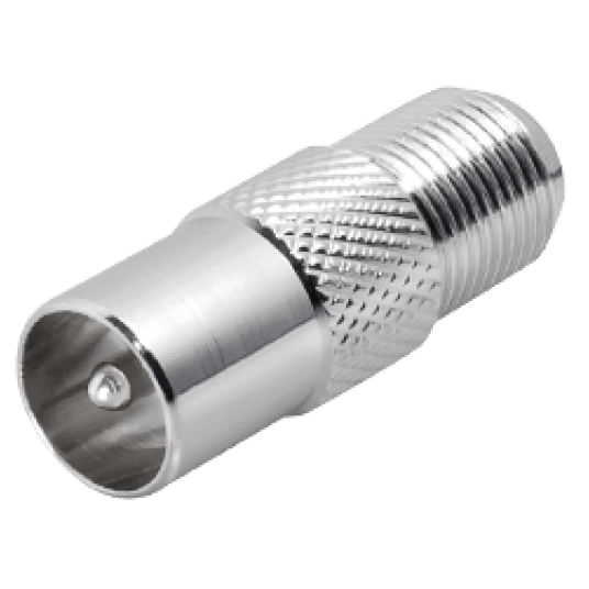 Adapter gniazdo F -> wtyk TV IEC -zdjęcie numer 1