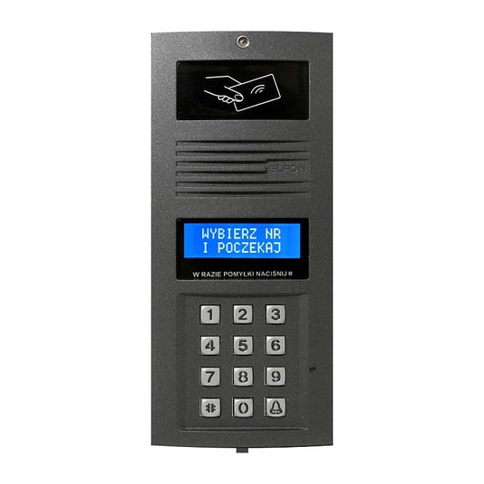 Moduł panela Optima 255R G Grafitowy, RFID -zdjęcie numer 2