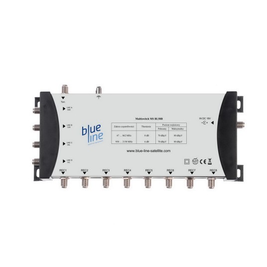 Multiswitch 5/8 MS BL58B Blue Line -zdjęcie numer 1