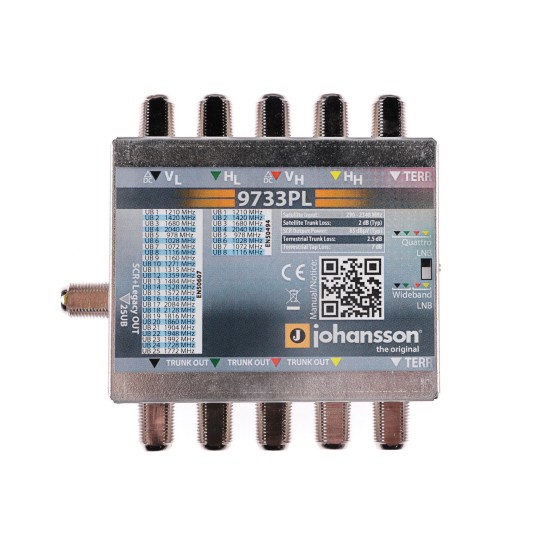 Multiswitch Unicable II 5/1 , 9733PL Johansson -zdjęcie numer 2