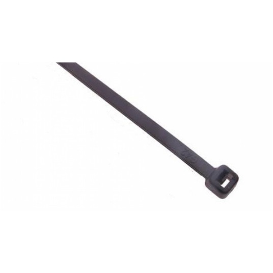 Opaska kablowa 250 x 6,8 mm czarna -zdjęcie numer 1