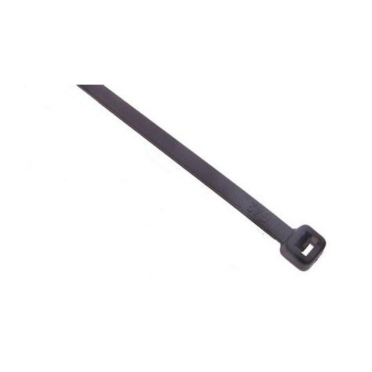 Opaska kablowa 300 x 3,6 mm czarna -zdjęcie numer 1