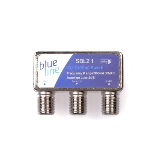 Przełącznik / Switch diseqc 2/1 Blue Line SBL21 -zdjęcie numer 2