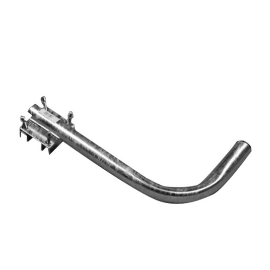 Uchwyt ant.balk. z rury 38mm L450 boczny L, 02.008 -zdjęcie numer 1