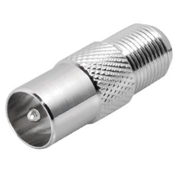 Adapter gniazdo F -> wtyk TV IEC