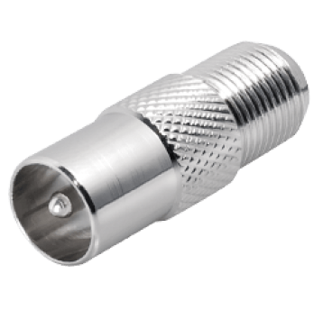 Adapter gniazdo F -> wtyk TV IEC