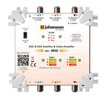 Amplifier for Wideband , 9658 Johansson