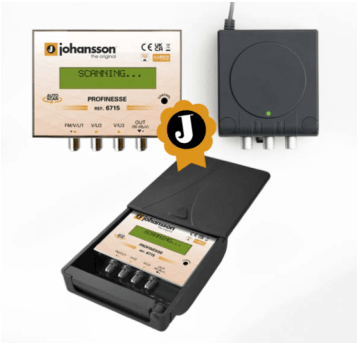 Amplifier Johansson 6715 Profinesse + Power supply