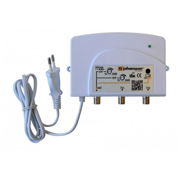 Amplifier Johansson 7722L2 for DVB-T VHF-UHF