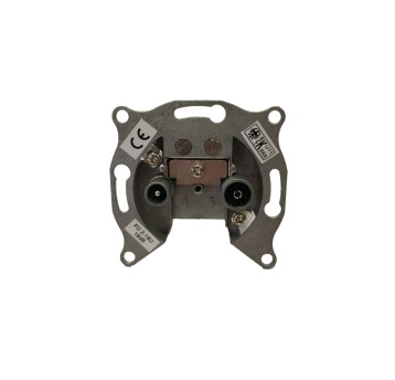 Gniazdo Abo. RTV FD 2-18 , przelotowe 18 dB