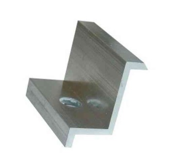 Klema końcowa 32 mm srebrna Z-32 , L50 mm