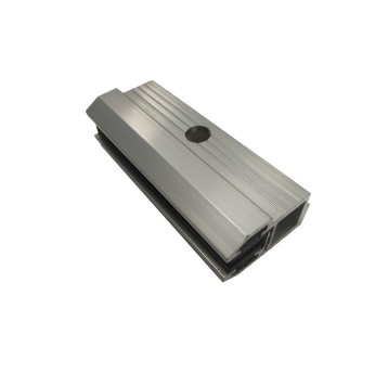 Klema końcowa - panel bez ramki srebrna