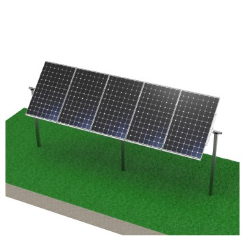 Konstrukcja PV. Art.nr 11.600 - 5 panel - 1134 mm