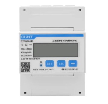 Licznik energii Chint DTSU666 3*230/400V 5(80)A 4P