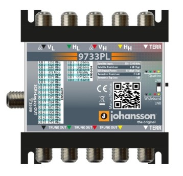 Multiswitch Unicable II 5/1 , 9733PL Johansson