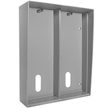 Obudowa natynkowa 2 moduły duże Optima popiel