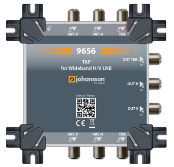 Odgałęźnik for Wideband x 2 , 9656 Johansson