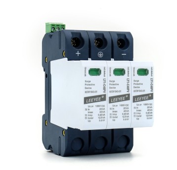 Ogranicznik przepięć. Typ 2 DC LY1-C40PV 3P 1000V