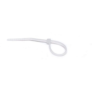 Opaska kablowa 200 x 2,5 mm biała