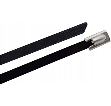 Opaska stalowa nierdzewna A2 290x4,6 mm powlekana