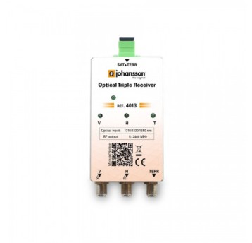 Optical receiver triple 4013