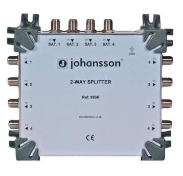 Rozgałęźnik 2 x 4 SAT Johansson 9936