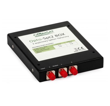 Rozgałęźnik / Splitter optyczny 1x2 system FC-PC