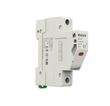Rozłącznik bezpiecznikowy 10x38 1P DC Beny 30A