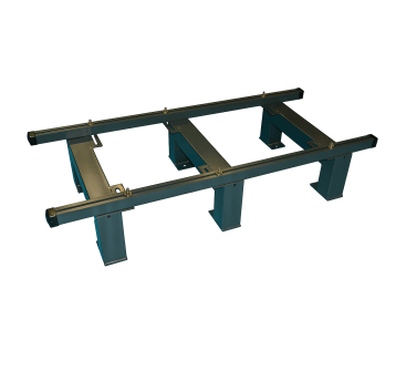 Stojak pompy ciepła - uniwersalny L1250, RAL7016