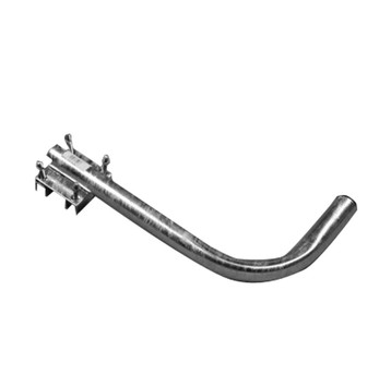 Uchwyt ant.balk. z rury 38mm L450 boczny L, 02.008