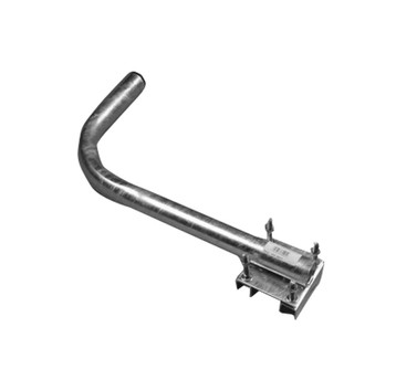Uchwyt ant.balk. z rury 38mm L450 boczny R, 02.007