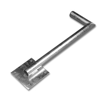 Uchwyt ant.sat. z rury 48 mm L500 boczny L 01.105