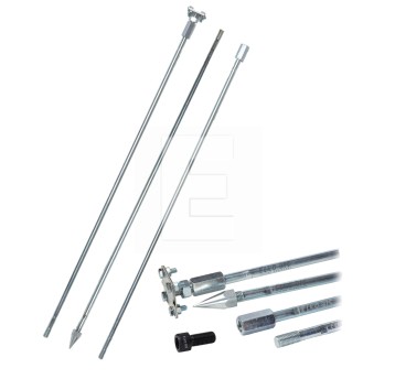 Uziom kompletny 3 mb. ( 3 x 1 metr )