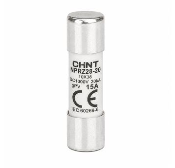 Wkładka topikowa gPV 10x38 15A 1000V DC Chint