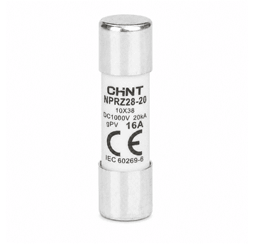 Wkładka topikowa gPV 10x38 16A 1000V DC Chint