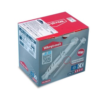 Wkręt 8 X 100 + koszulka op.25 szt.KPR-FAST-12100K