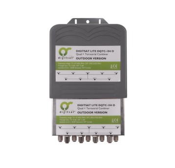 Zwrotnica / Diplexer Quad-Tv DQTC-104 Digitsat zew
